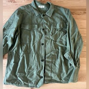 Madewell Military Shirt Jacket
